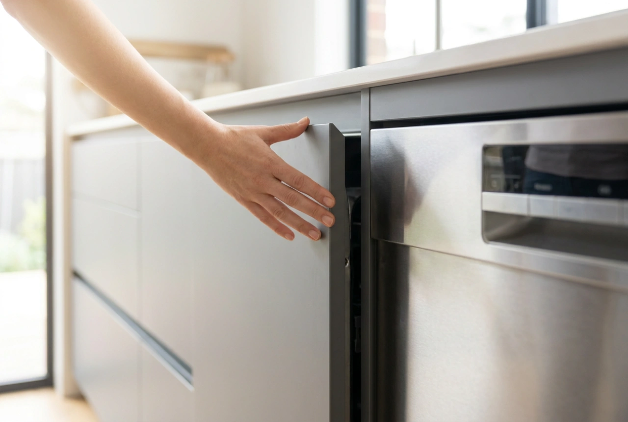 Cómo influye la profundidad del lavavajillas integrable al planificar los muebles de cocina