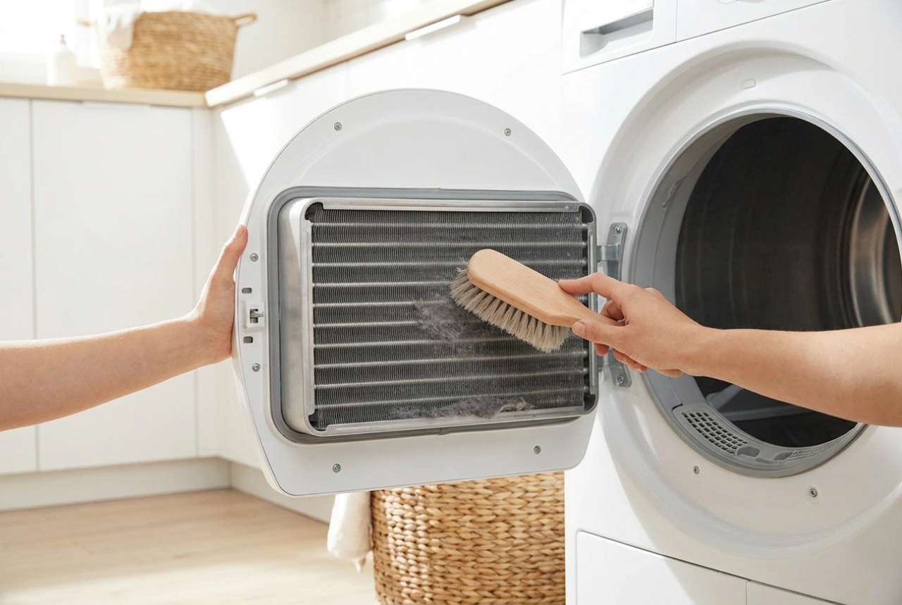 Cómo limpiar el intercambiador de calor de la secadora sin dañarlo