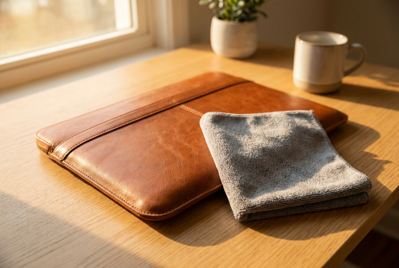 Cómo cuidar una funda de cuero para portátil y proteger tu dispositivo