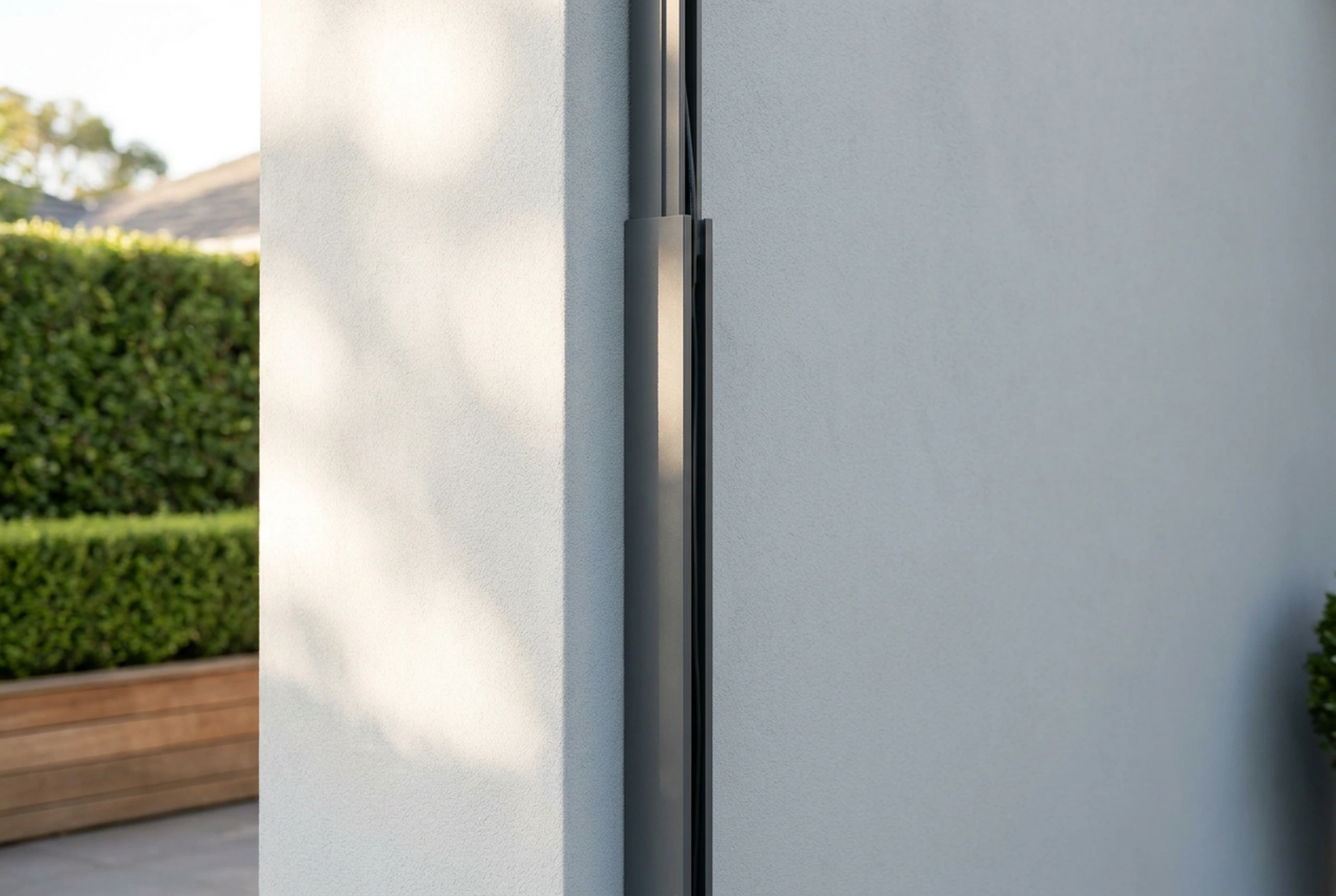 Cómo guiar cables de forma segura en una canaleta exterior