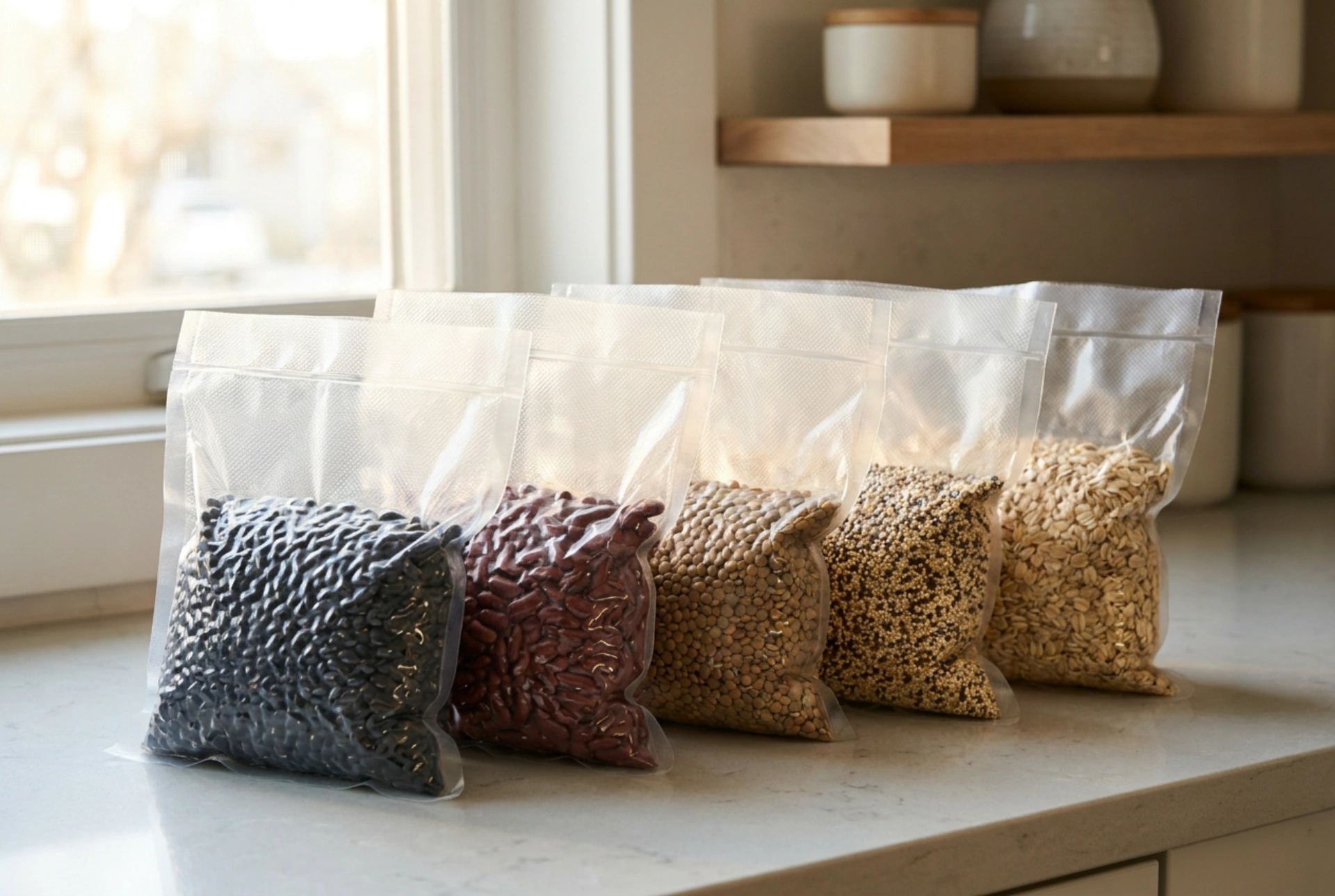 Cómo utilizar la selladora de bolsas de plástico para conservar alimentos en casa