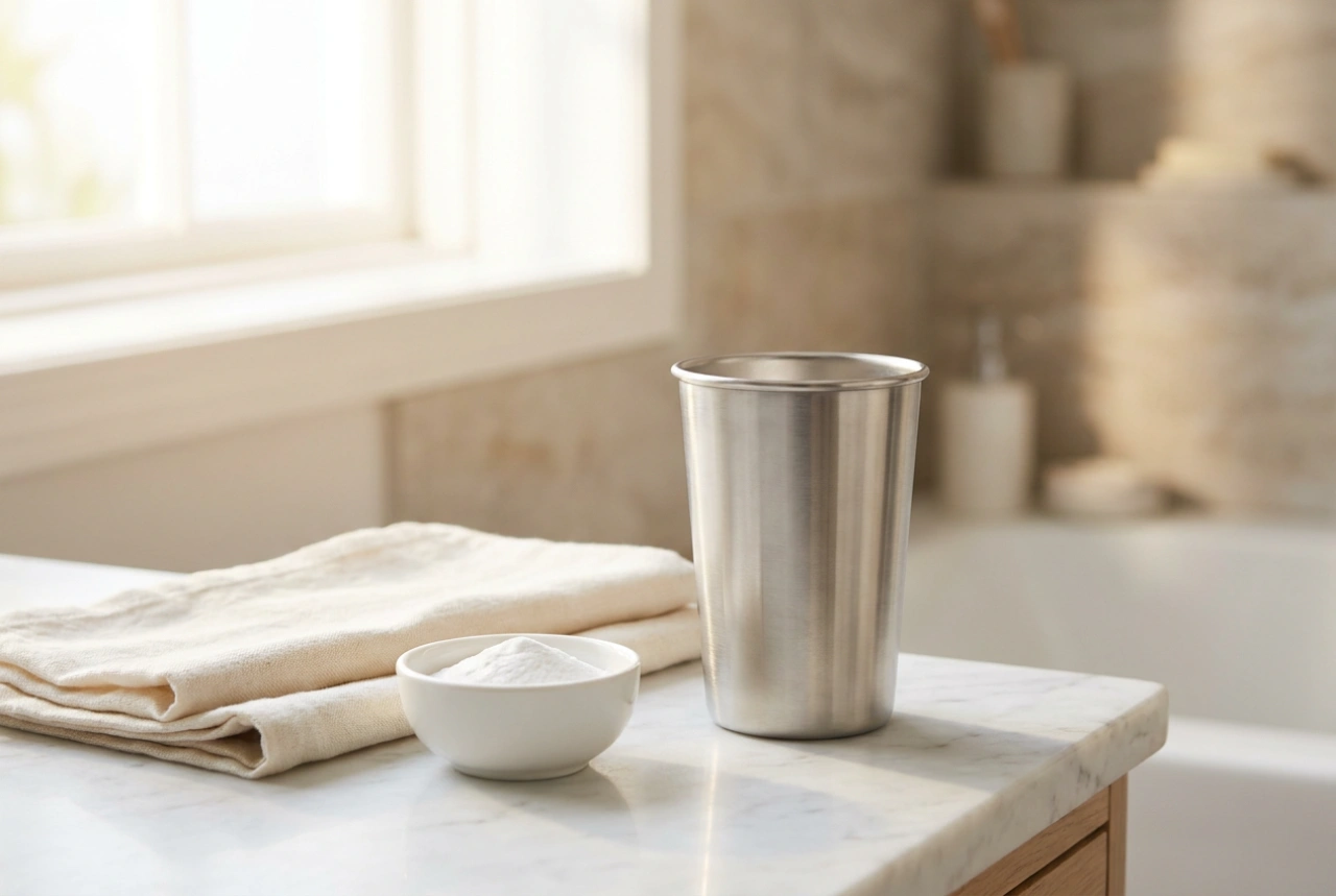 Cómo eliminar las manchas de café de un termo o taza térmica