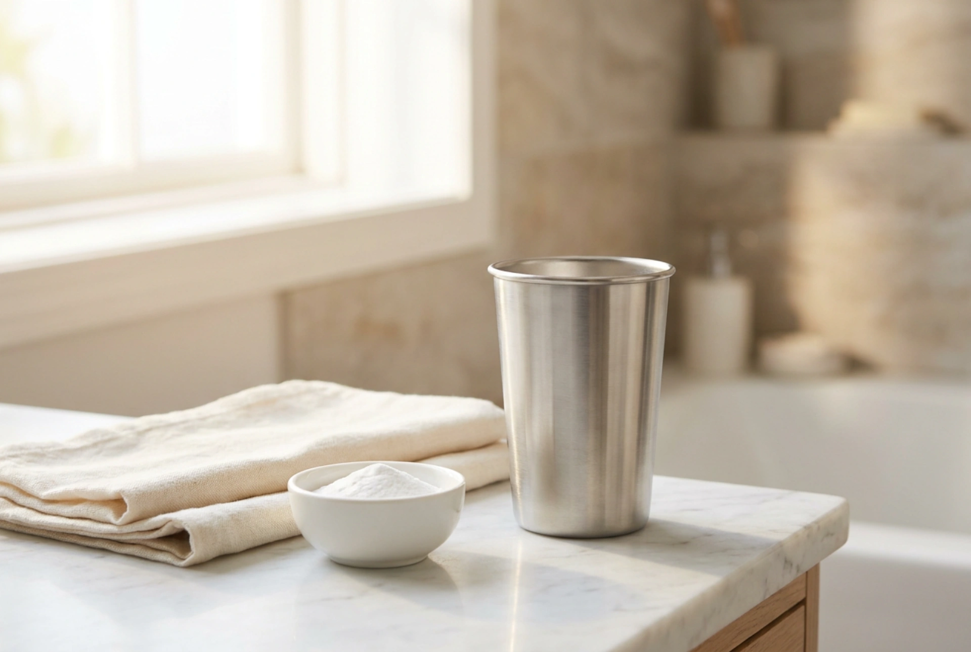 Cómo eliminar las manchas de café de un termo o taza térmica