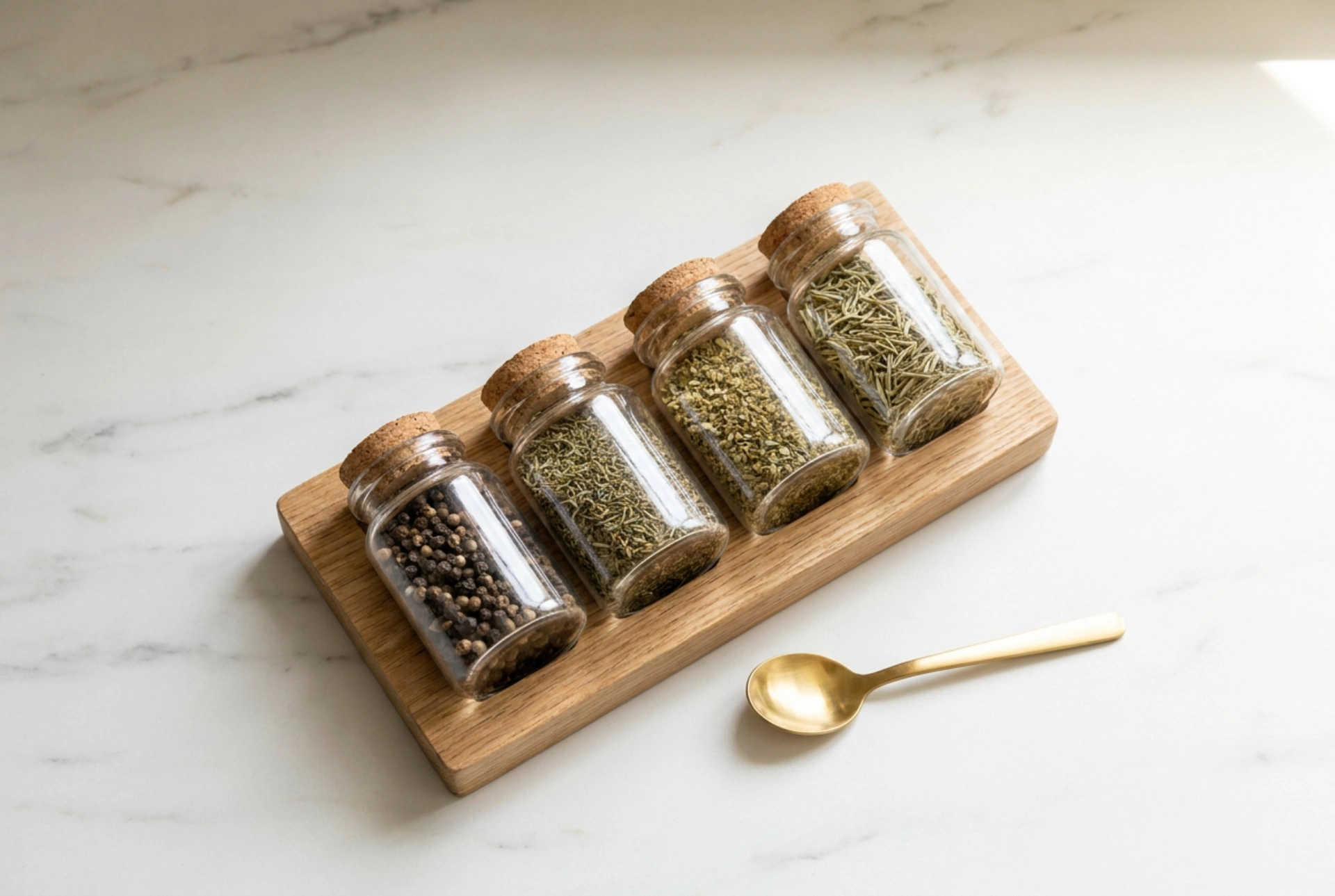 Cómo combinar tarros de especias elegantes con la comodidad al cocinar