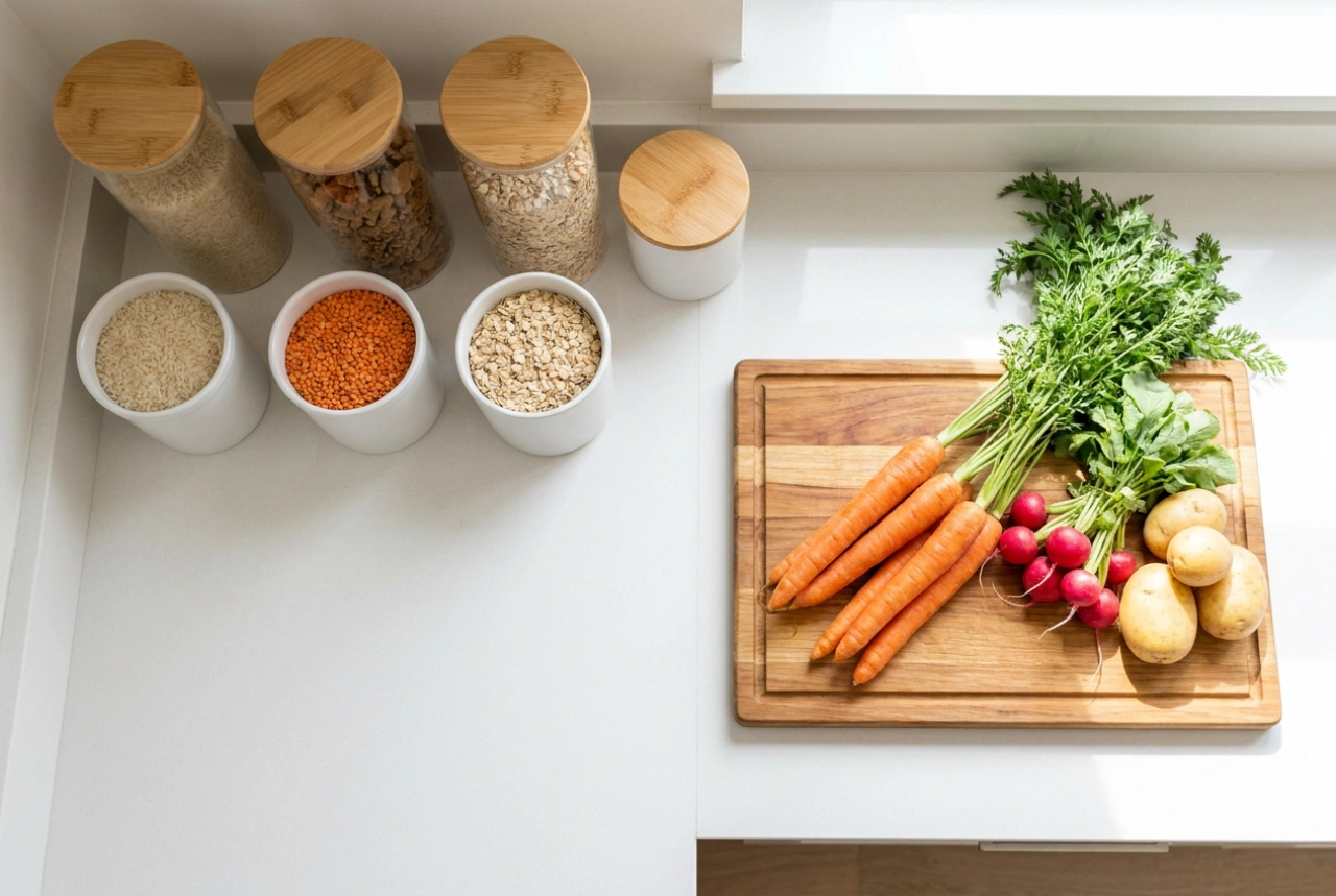 Cómo conservar las verduras en recipientes de cocina sin que se estropeen rápidamente