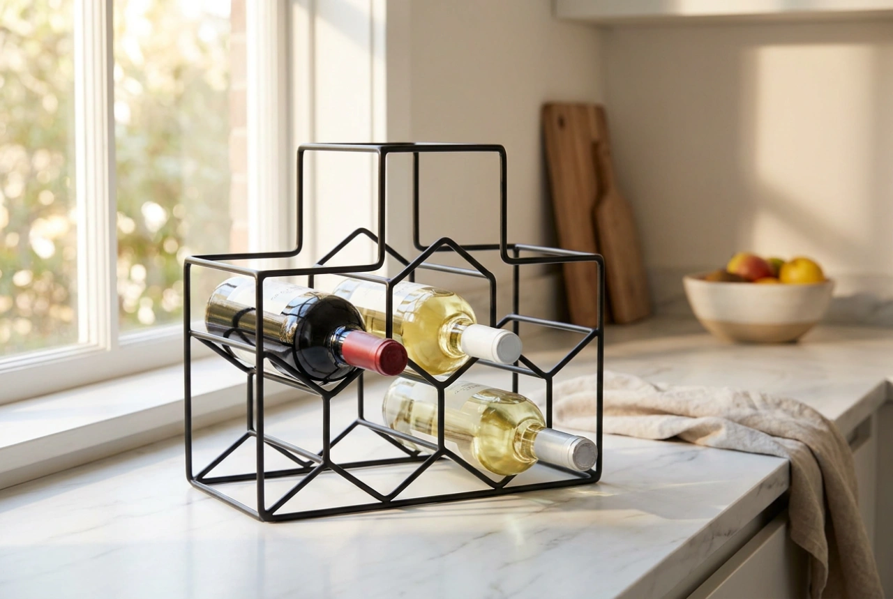 Soportes metálicos para vino: ciencia y física del almacenamiento seguro