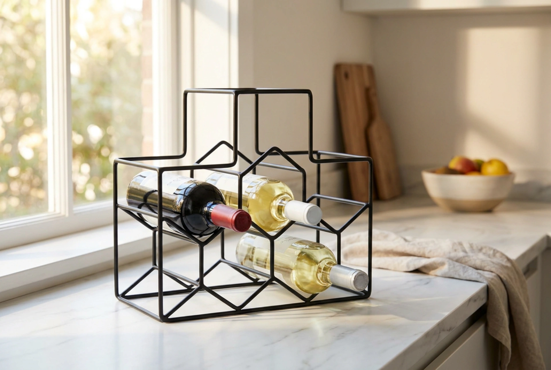Soportes metálicos para vino: ciencia y física del almacenamiento seguro