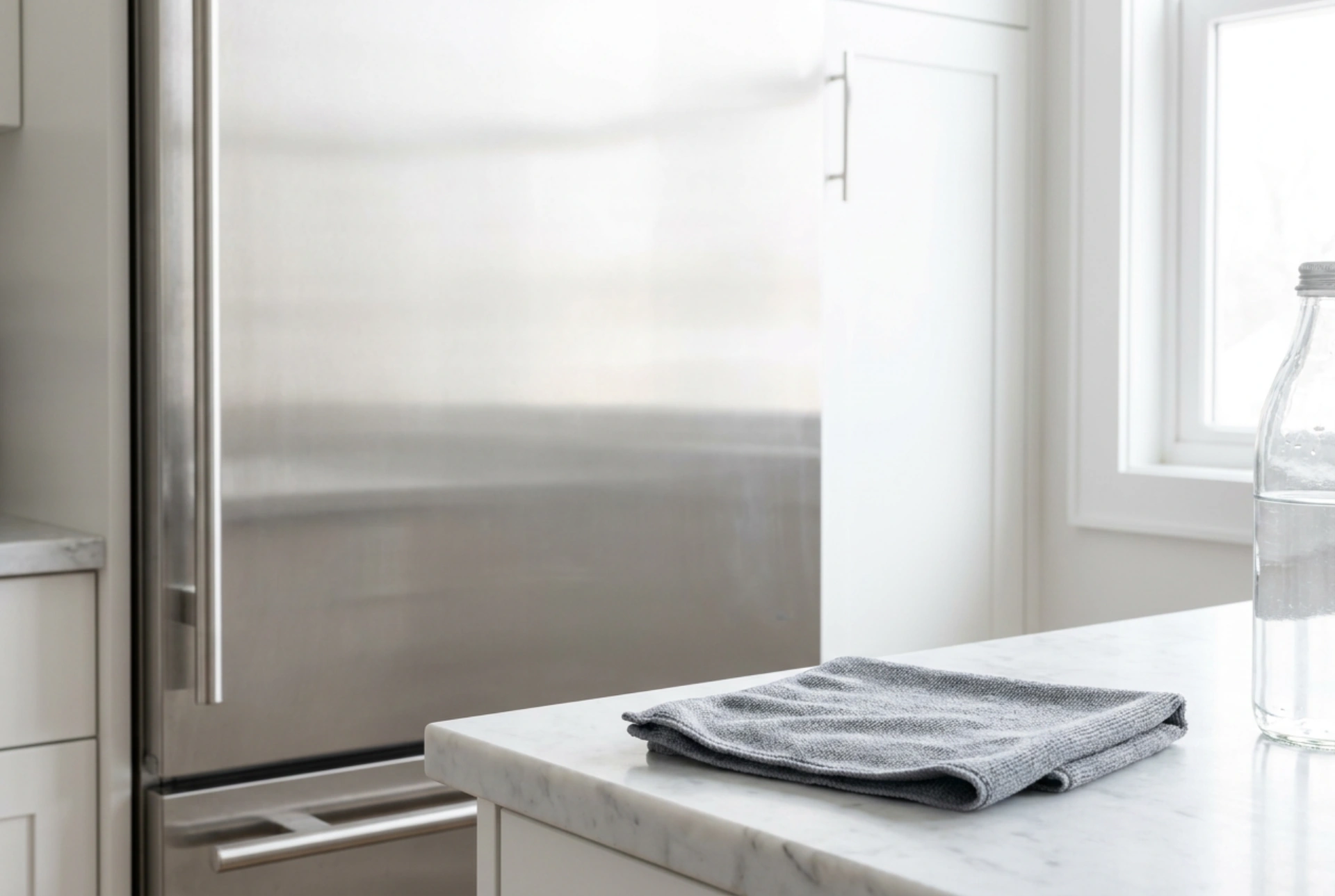 Método probado para limpiar un refrigerador side-by-side de acero inoxidable sin marcas