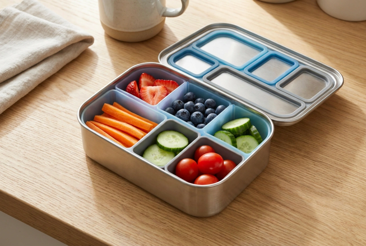 Cómo organizar la fiambrera de los niños para que los alimentos no se mezclen