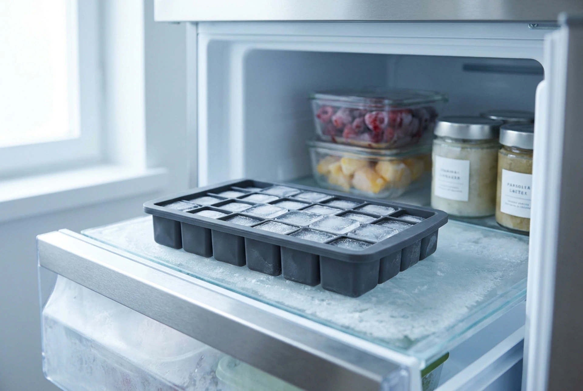 Cómo utilizar de forma óptima los moldes para cubitos de hielo en el congelador