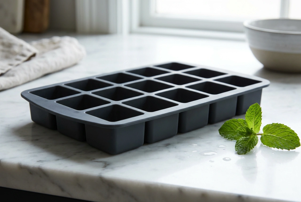 Cómo usar moldes de silicona para hielo sin que absorban olores