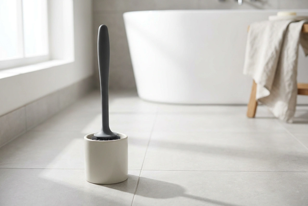 Cómo destaca la escobilla de baño moderna en la limpieza del hogar
