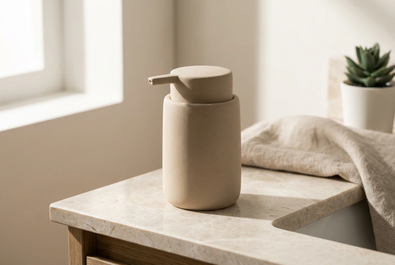 Cómo limpiar la escobilla de baño beige para evitar la decoloración y las manchas