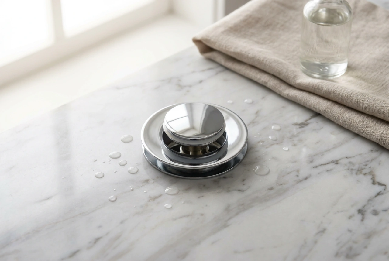 Cómo limpiar el tapón de bañera click-clack paso a paso