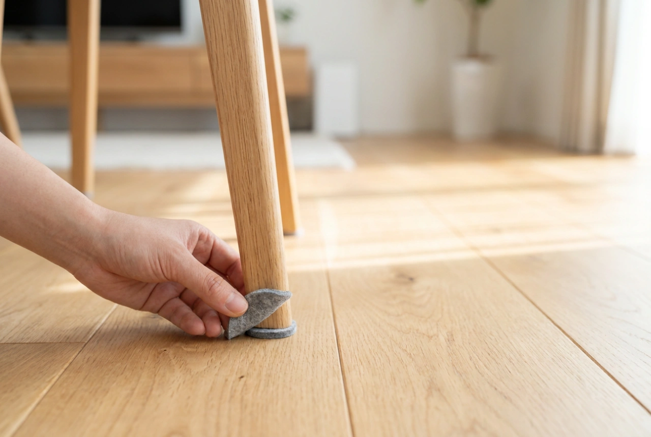 Cómo utilizar protectores de fieltro para sillas y proteger el suelo