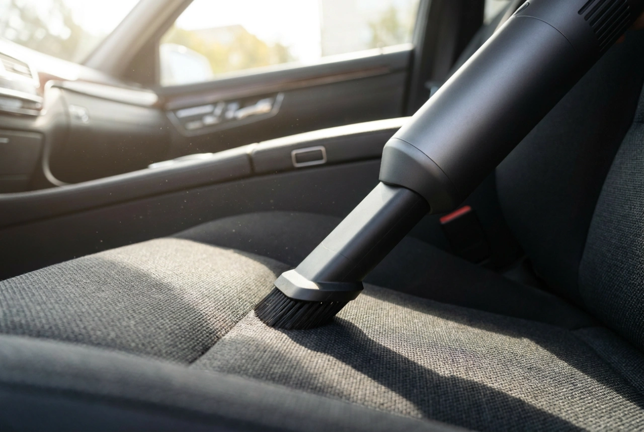 Cómo aspirar el coche de forma eficaz con un aspirador sin cable