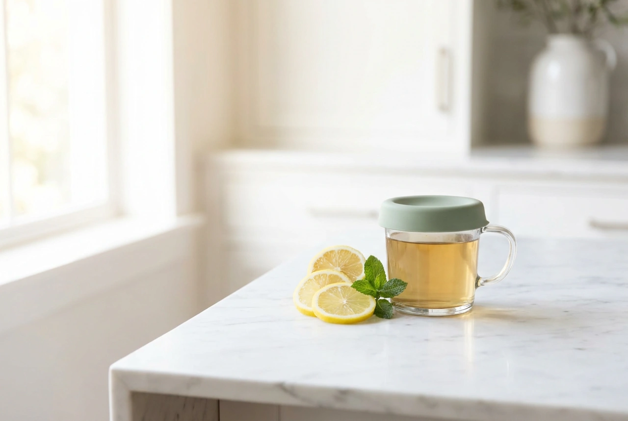 Cómo limpiar una taza con tapa de silicona para evitar que absorba olores