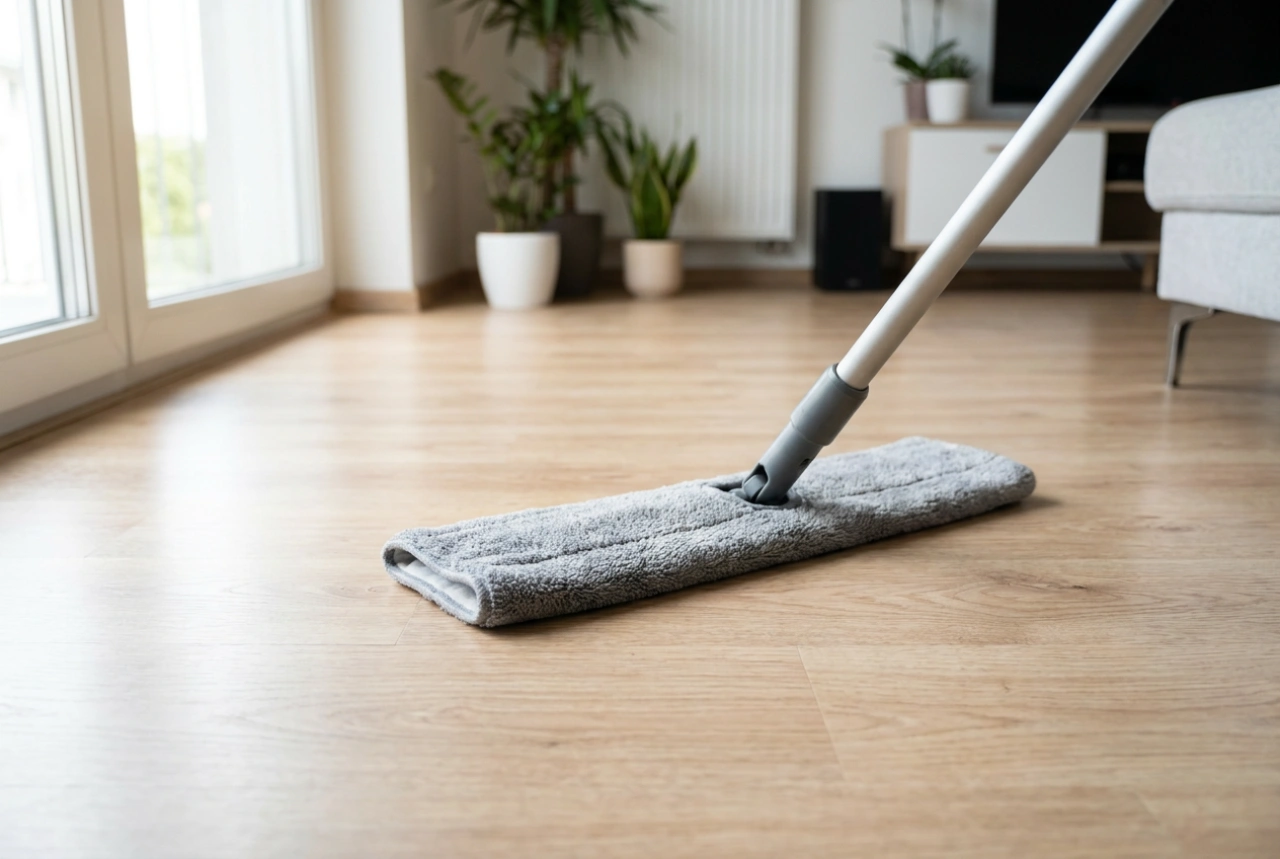 Cómo limpiar suelos laminados con aspirador fregador sin hinchar las juntas