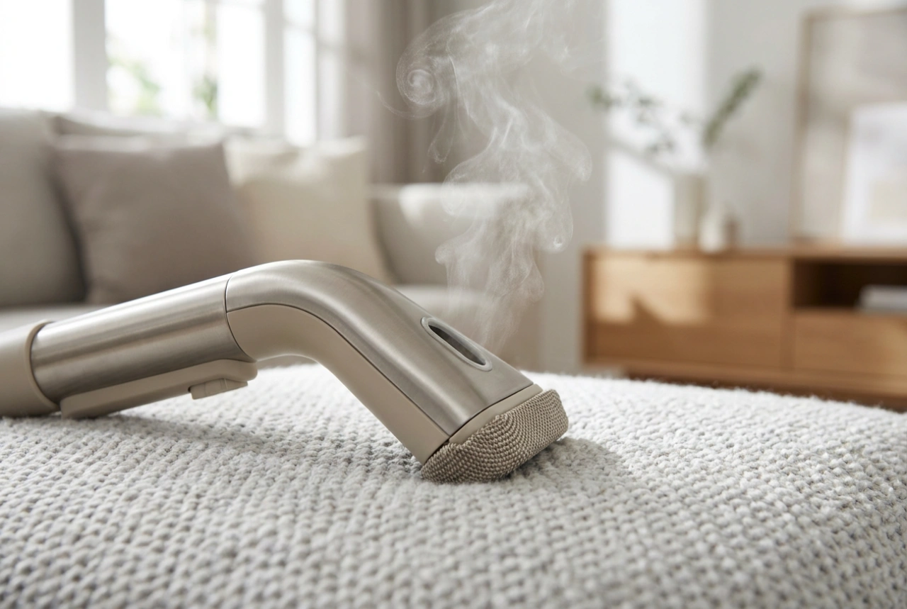 Cómo usar un aspirador lava-aspirador con función de vapor sin dañar los tejidos