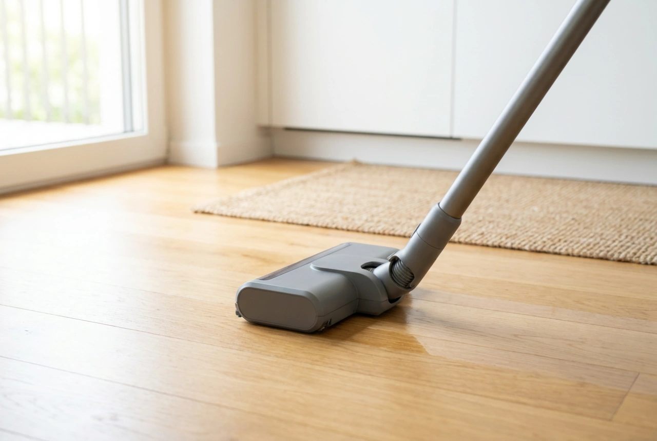 Cómo limpiar con un aspirador fregador sin cable