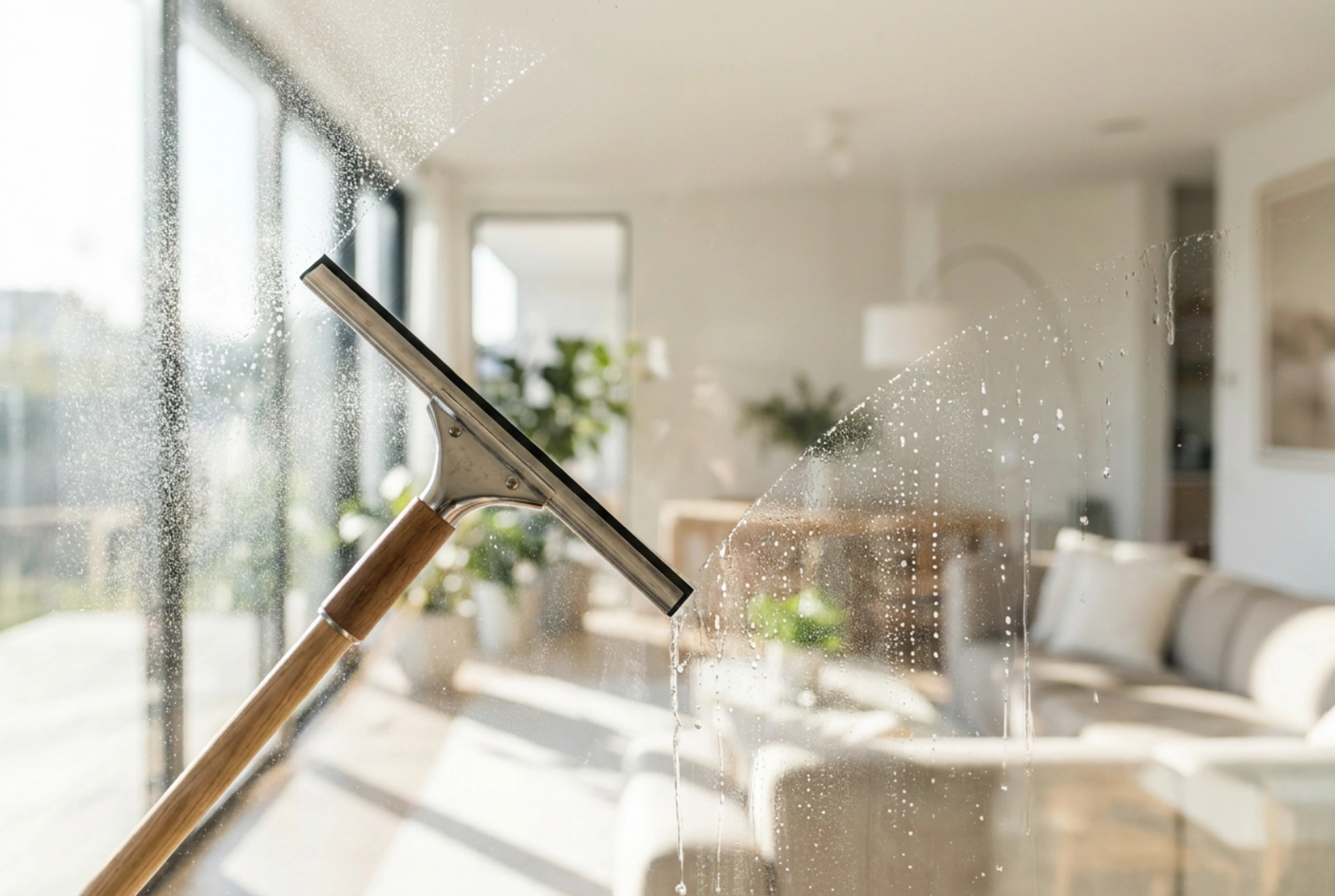 Limpieza profesional de ventanas en casa sin marcas ni vetas