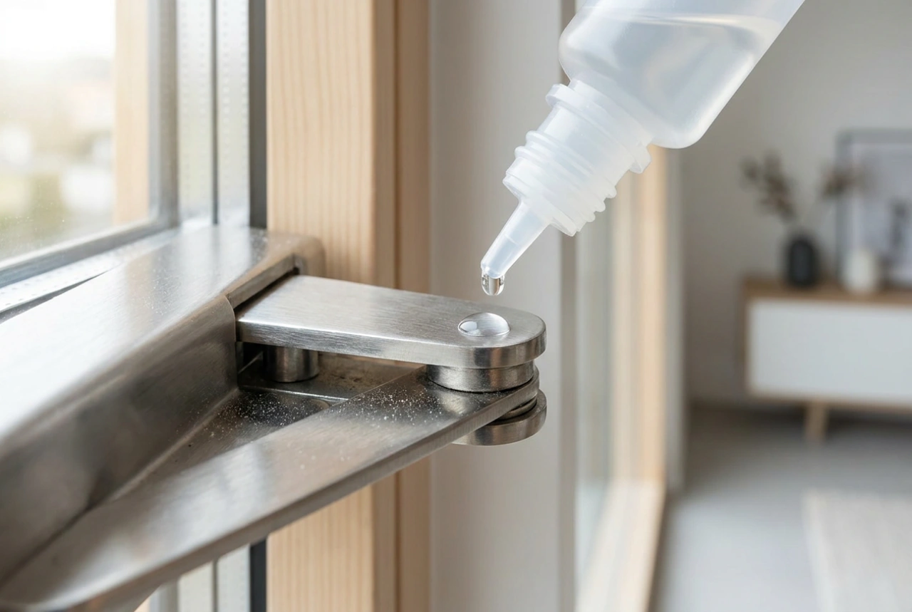 Cómo aplicar lubricante en los herrajes de las ventanas para que funcionen con suavidad