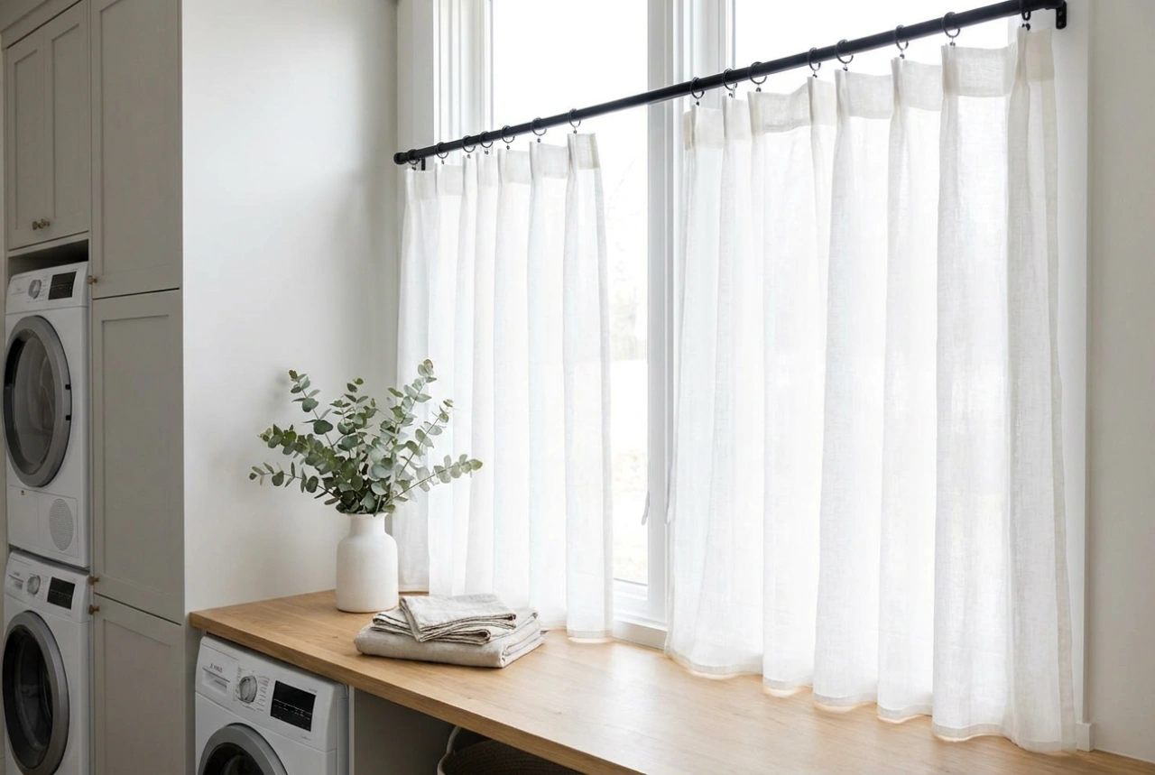 Cómo lavar cortinas para que recuperen su blancura y no necesiten planchado