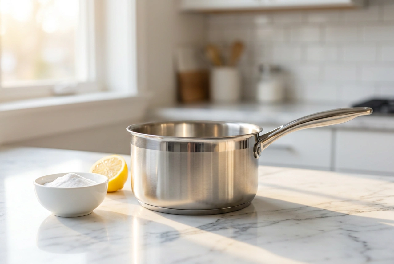 Cómo limpiar una olla quemada de forma rápida y sin remojo previo