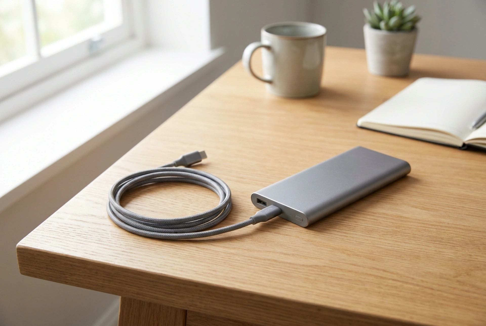 Cómo cargar un powerbank USB-C para evitar la pérdida de capacidad