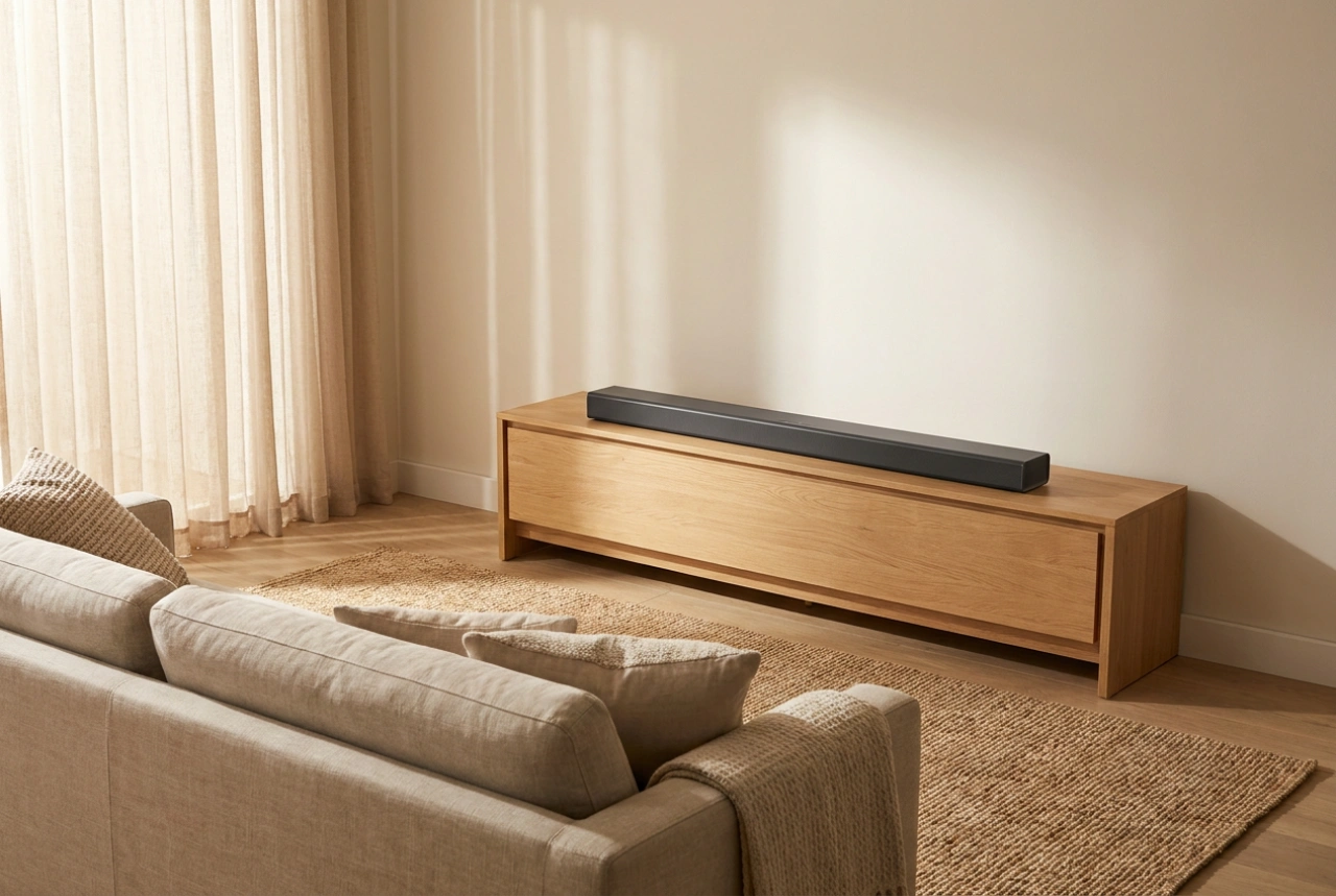 Cuándo conviene elegir una barra de sonido con subwoofer integrado en un piso