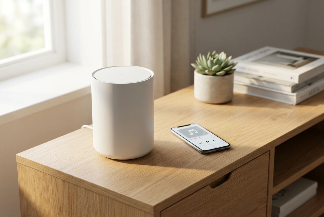Cómo conectar una barra de sonido y una radio por internet a la red doméstica