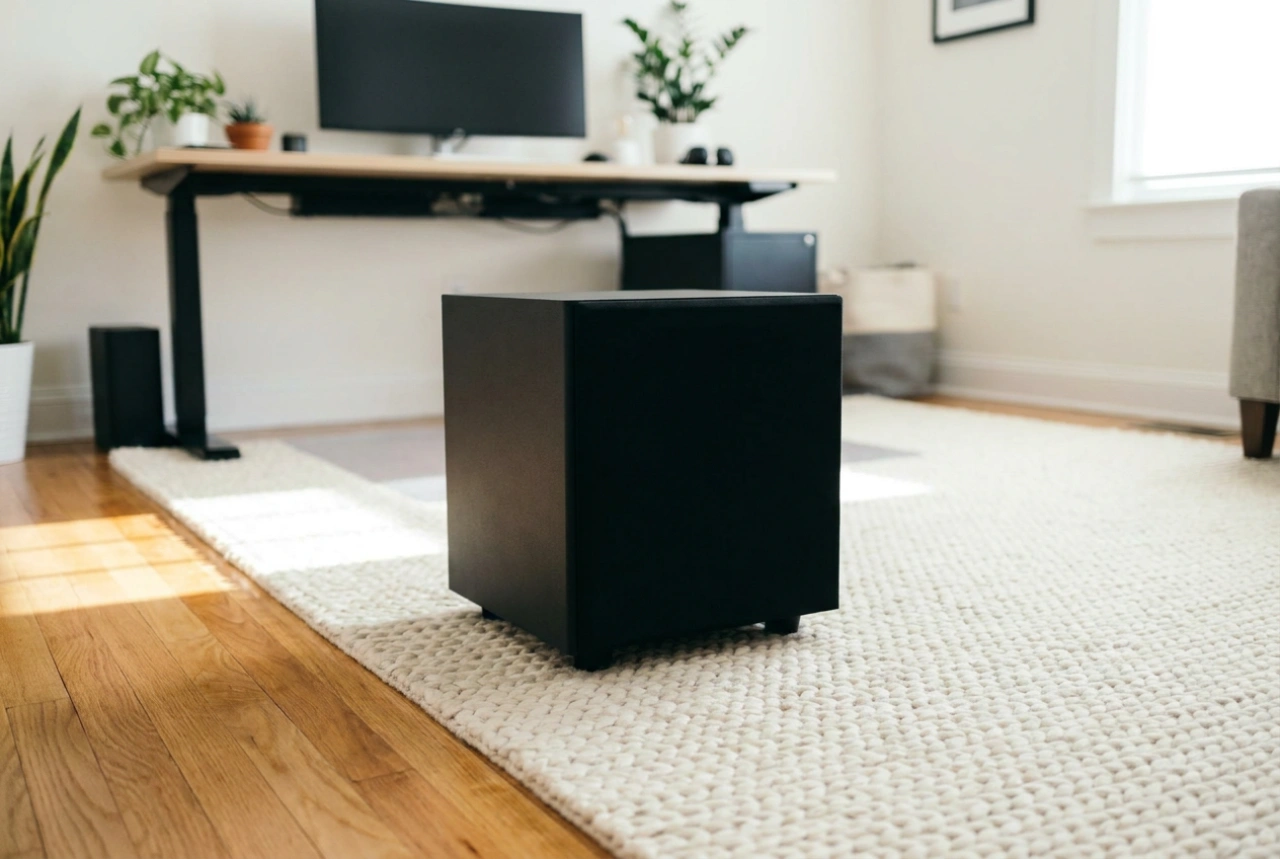 Cómo reducir el retumbo de los altavoces de ordenador con subwoofer