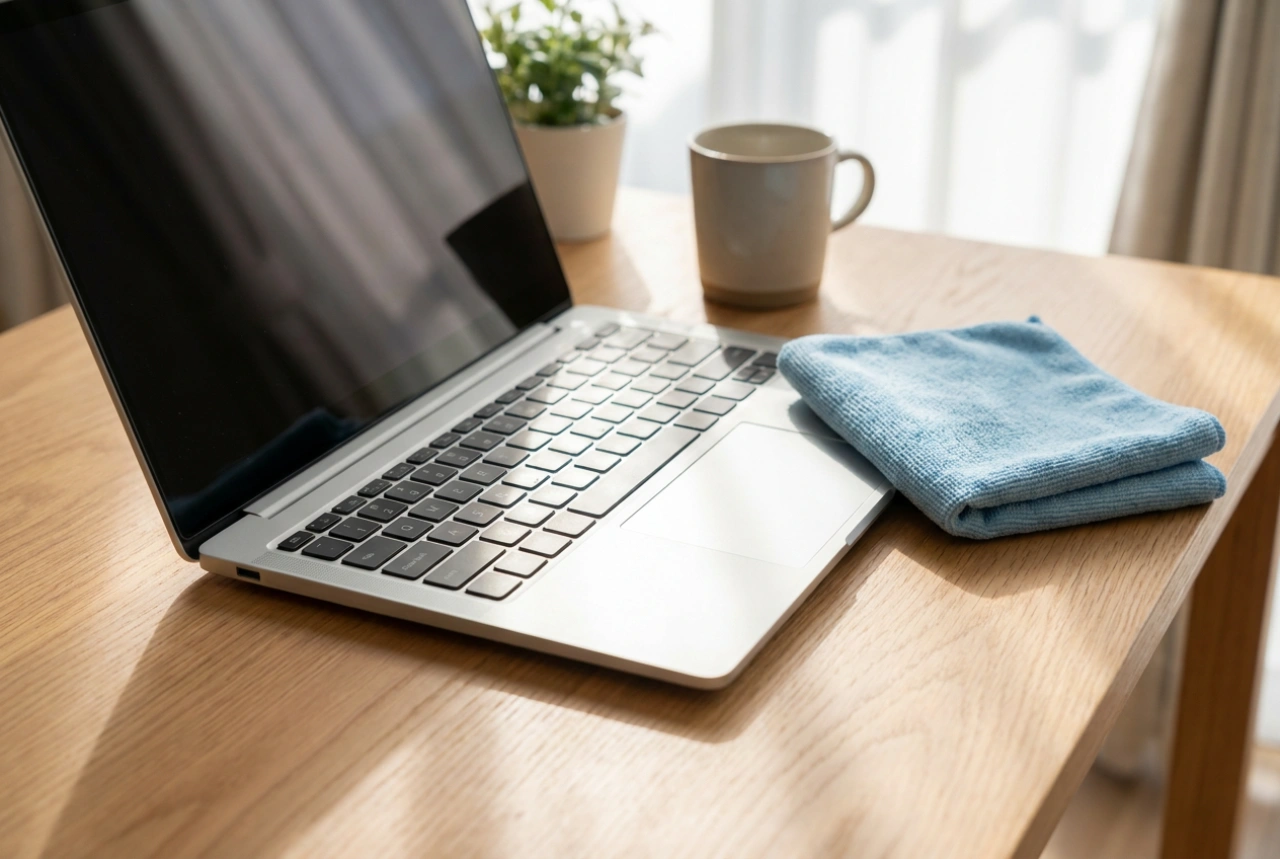 Primeros auxilios para un teclado de portátil mojado paso a paso
