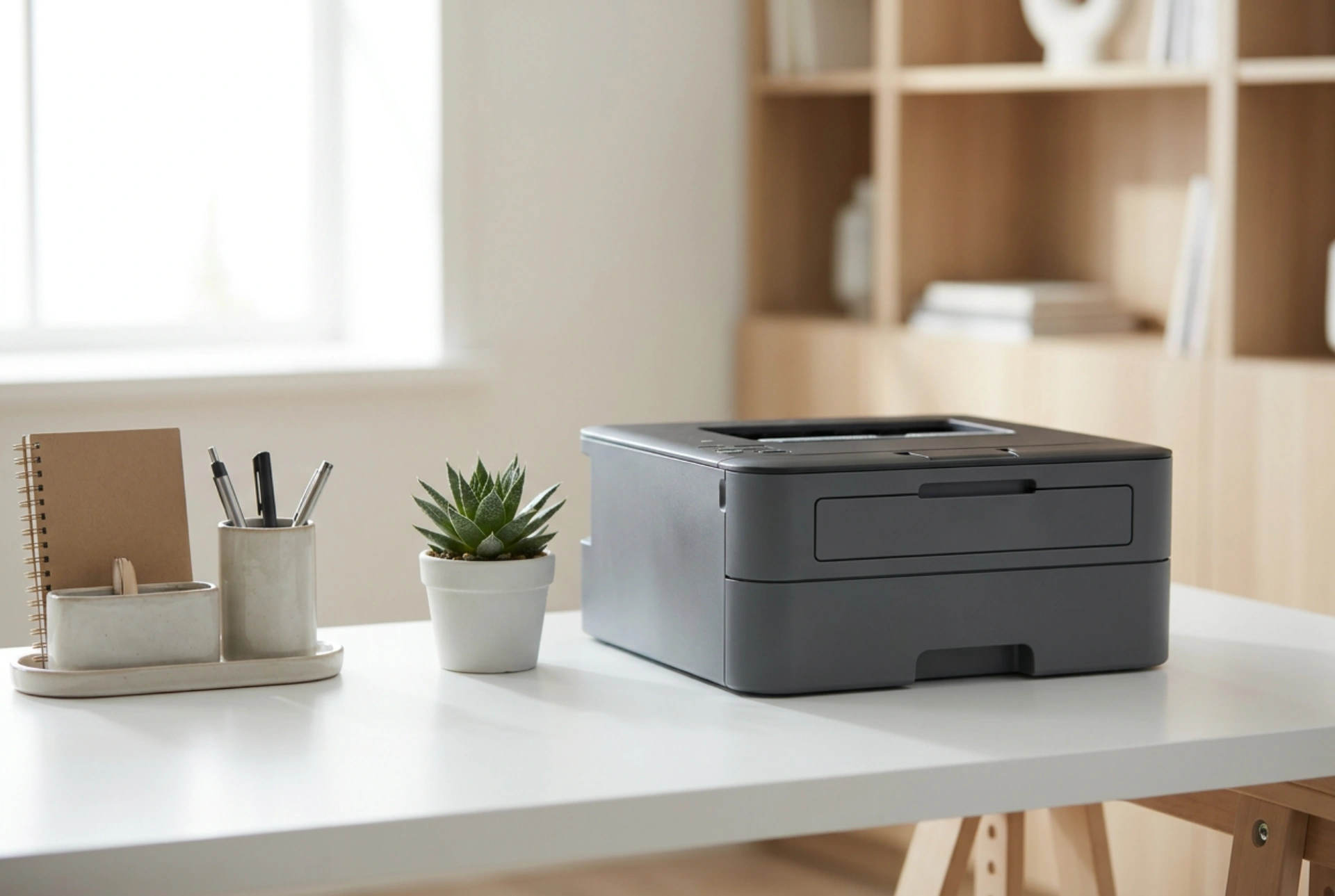 Criterios físicos y prácticos para ubicar una impresora compacta con escáner