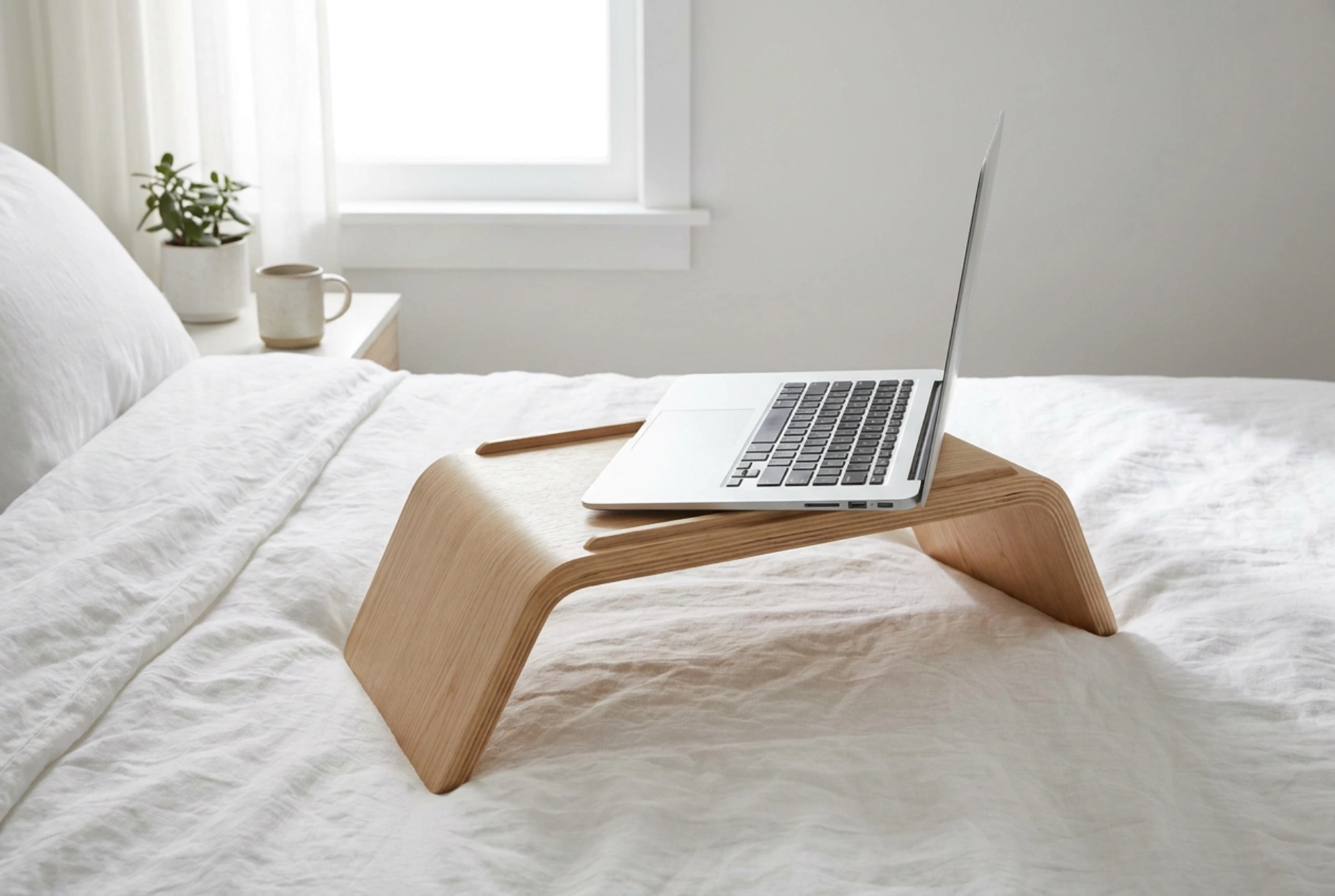 Cómo colocar un soporte de ordenador portátil para la cama y proteger tu equipo