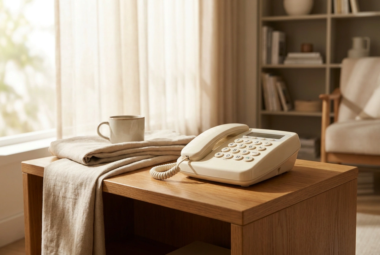 Cómo adaptar y configurar un teléfono fijo para personas mayores para que sea cómodo