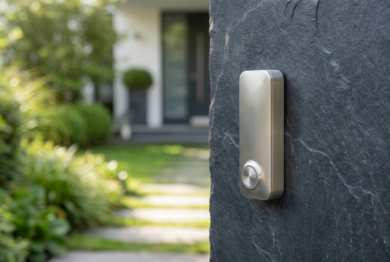 Cómo funciona un videoportero Wi-Fi con cerradura eléctrica en la puerta exterior