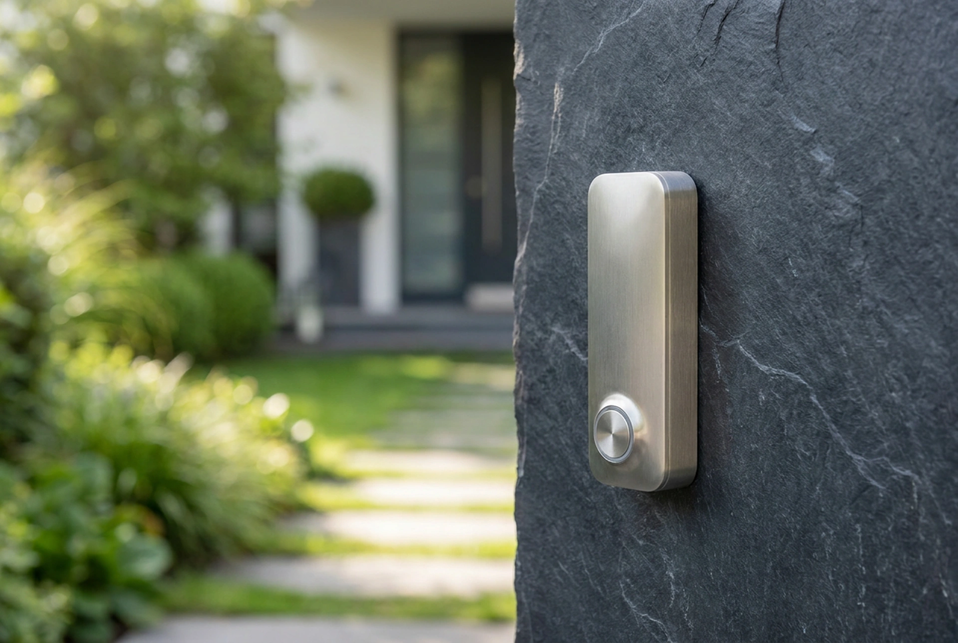 Cómo funciona un videoportero Wi-Fi con cerradura eléctrica en la puerta exterior