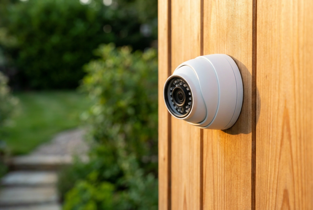 Cómo configurar una cámara IP exterior rotativa sin puntos ciegos