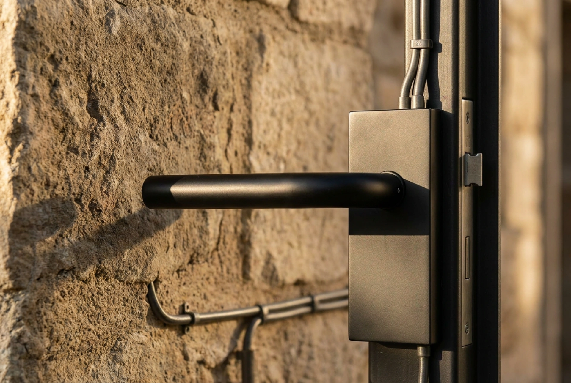 Cómo conectar de forma segura el abrepuertas eléctrico de la puerta peatonal con el portero automático