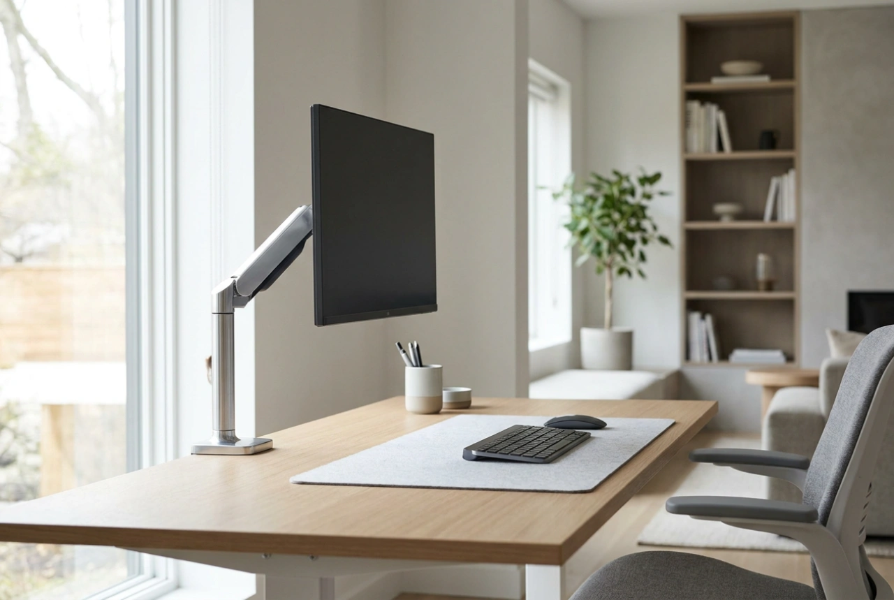 Soporte de pared para monitor: ergonomía y capacidad de carga segura