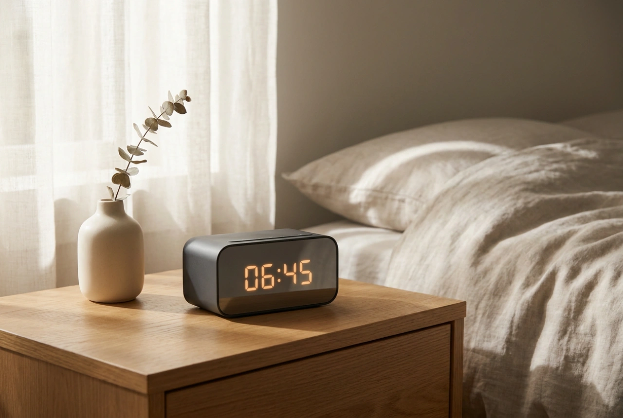 Cómo elegir un reloj de noche que sea legible y no deslumbre