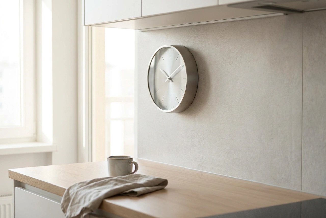 Cómo elegir un reloj de pared resistente al vapor para la cocina