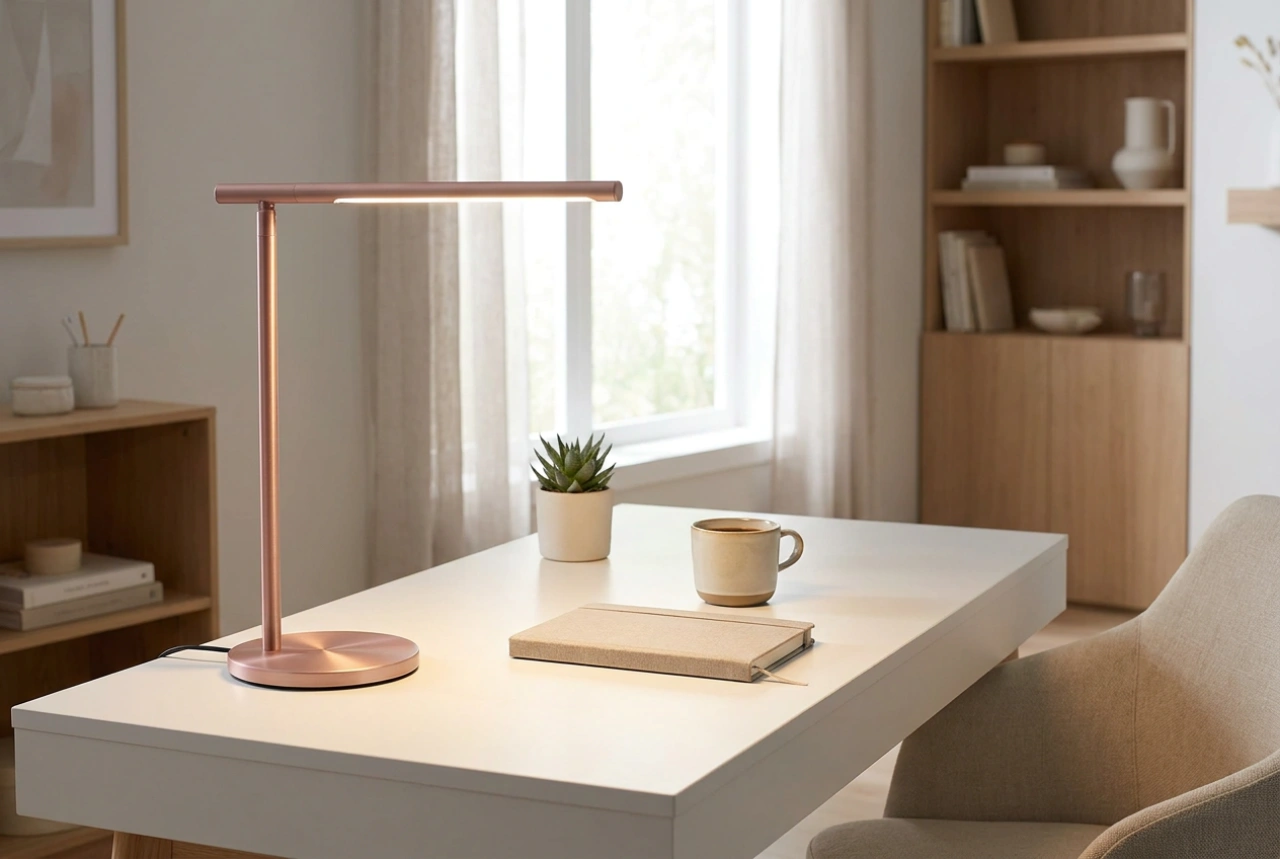 Cómo elegir una lámpara de escritorio rosa que ofrezca una iluminación excelente