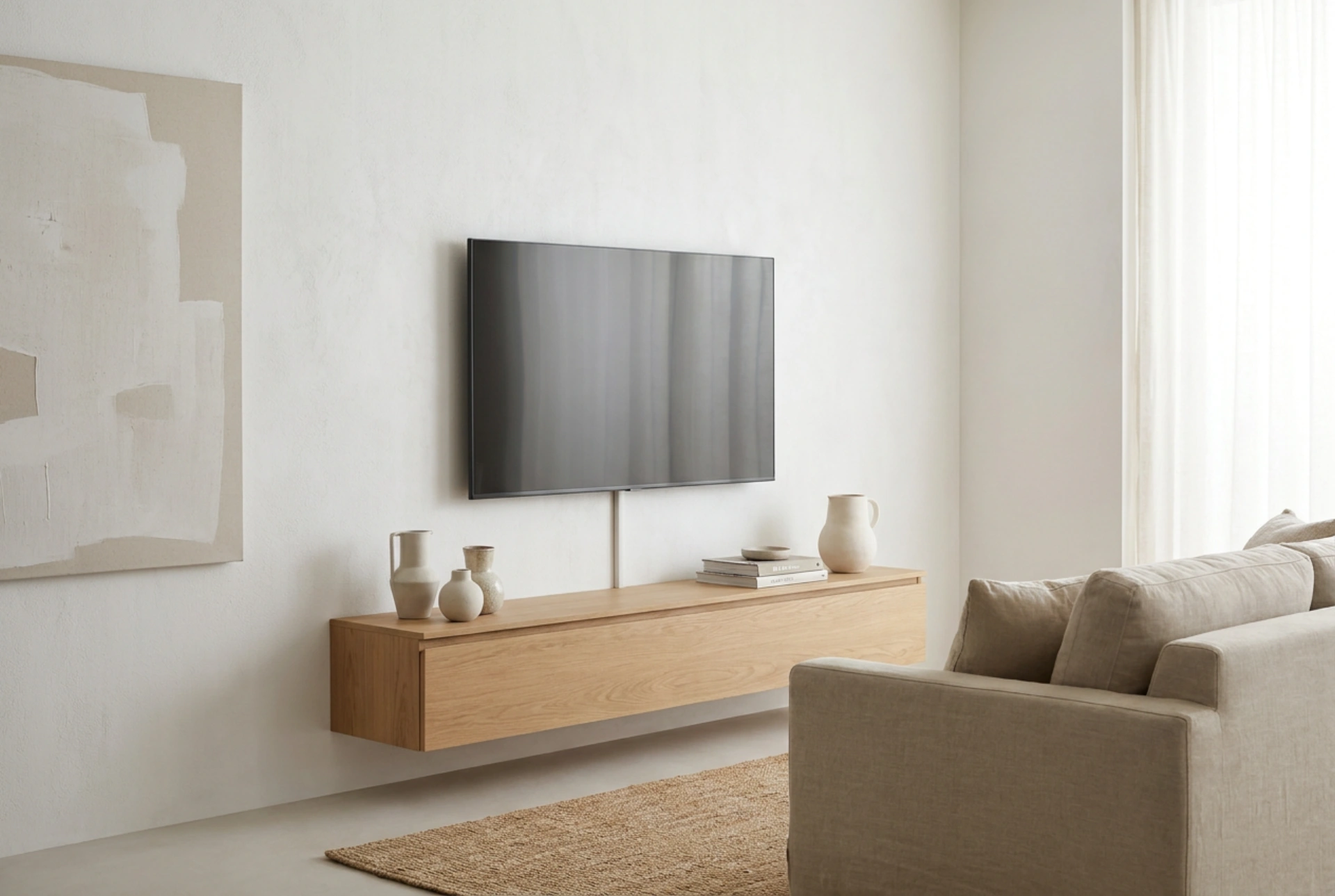 Cómo elegir el soporte de pared para TV adecuado según la diagonal de la pantalla