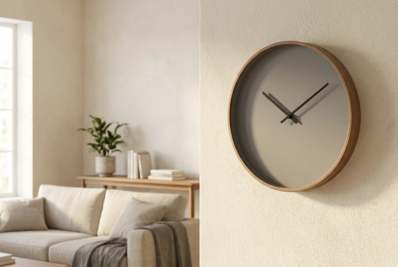 Por qué el mecanismo silencioso en un reloj de pared es fundamental