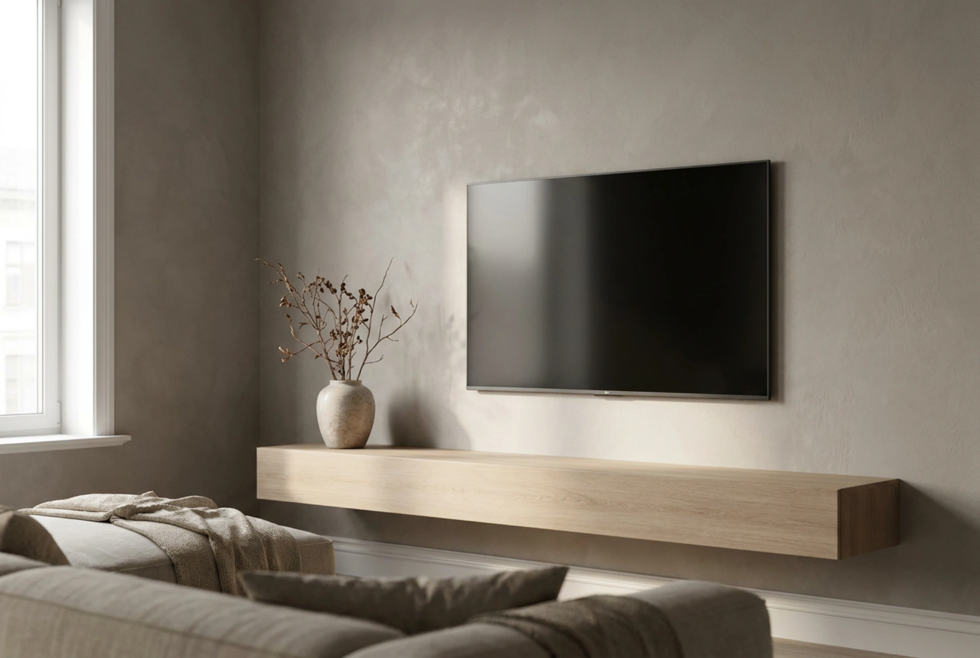 Cómo realizar el montaje de un televisor en la pared de forma segura