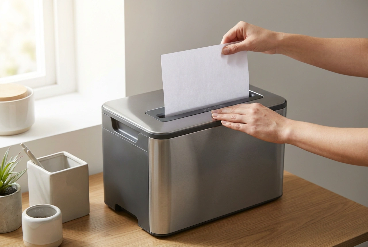 Cómo cuidar una trituradora de papel doméstica para evitar atascos
