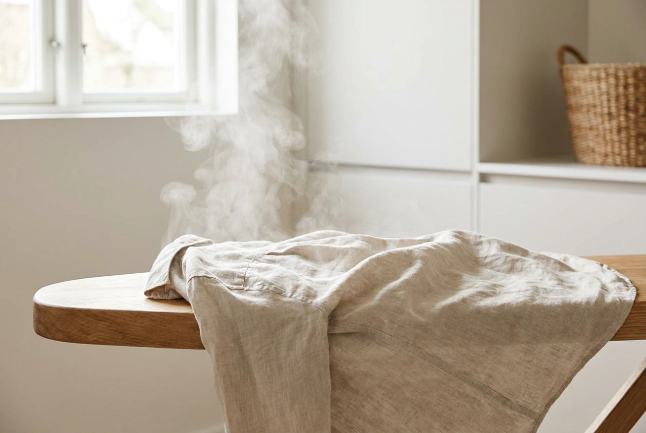 Cómo usar el generador de vapor para eliminar arrugas difíciles