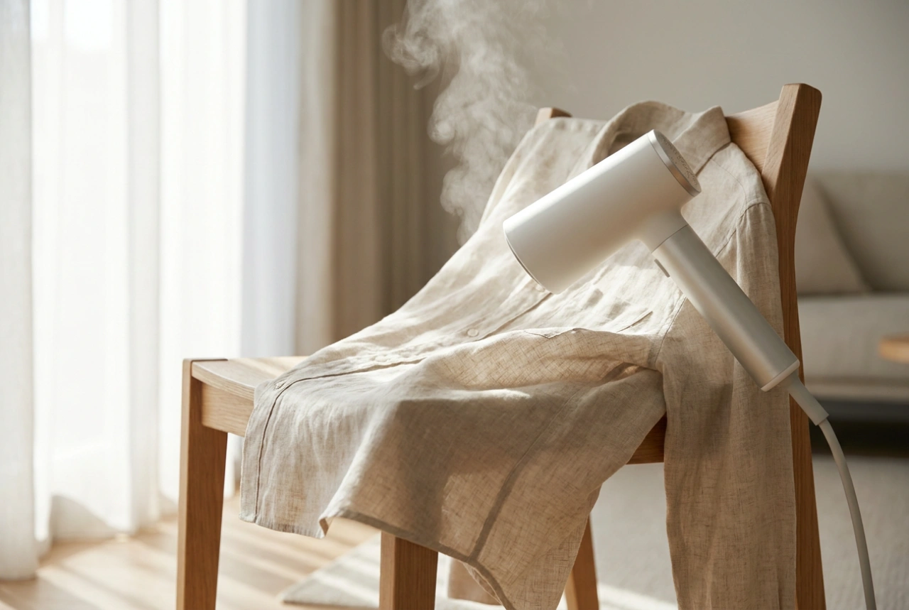 Cómo elegir una plancha de vapor vertical según el tipo de tejido